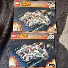 LEGO Star Wars 75053 The Ghost Manual Only Very Good