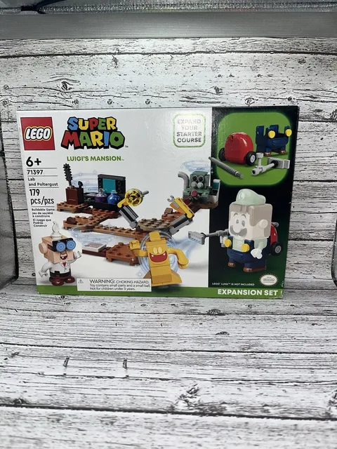 LEGO Super Mario: Luigi's Mansion Lab and Poltergust Expansion Set (71397) NEW