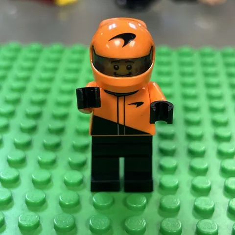 Lego McLaren F1 Driver Minifigure Great Condition
