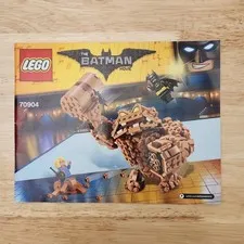 LEGO The Batman Movie Instruction Manual 70904 Clayface Splat Attack No Bricks