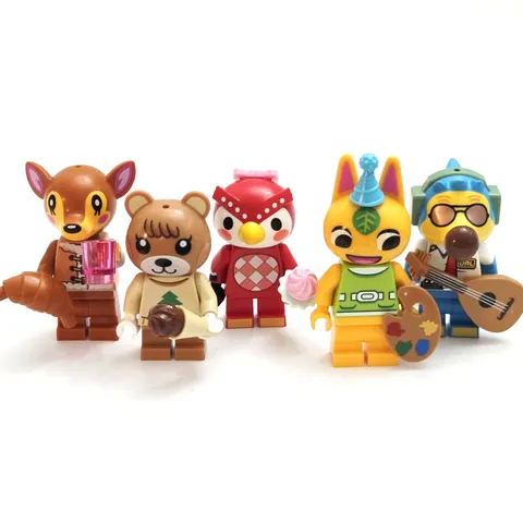 Lego Animal Crossing Minifigures Celeste Maple Tangy Wilbur Fauna Nintendo