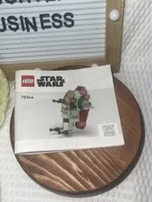 LEGO Star Wars Boba Fett's Starship Microfighter 75344 Instruction Manual Only
