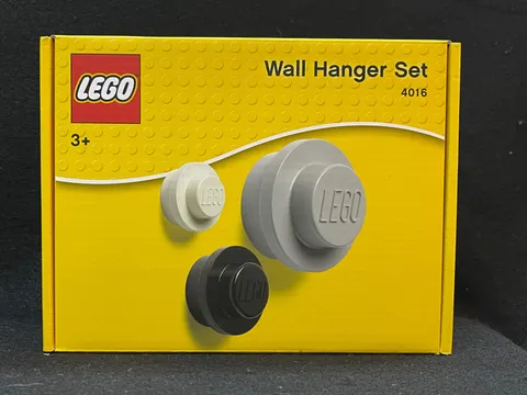 LEGO 5005893 2020 Storage Product Wall Hanger White Black Grey NEW & SEALED