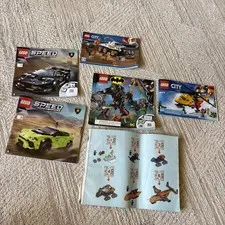 Lego Kit Manuals 76899 Speed Champs 60225 City 76117 Batman 60179 60196 Artic