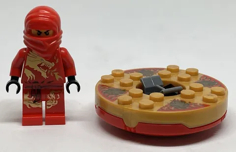 LEGO NINJAGO Kai DX Minifigure With Spinner From Sets 2254 & 2518