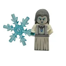 LEGO Minifig hol209 Ice King Man Wizard BAM Exclusive Minifigure Snowflake