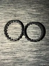LEGO Part X939 (2pcs) Black Tread with 20 Treads Small