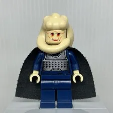 LEGO Star Wars sw0076 Bib Fortuna Dark Blue Robe Tan Skin Minifigure 4475