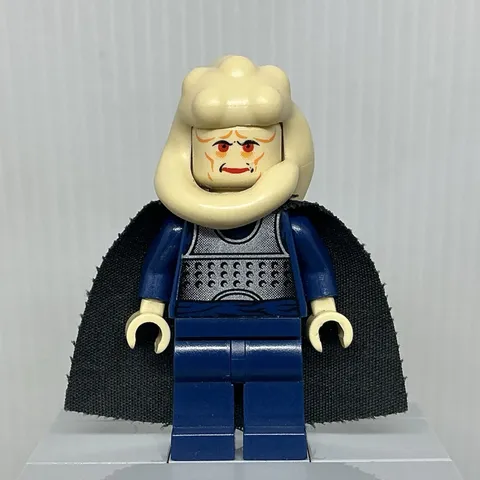 LEGO Star Wars sw0076 Bib Fortuna Dark Blue Robe Tan Skin Minifigure 4475