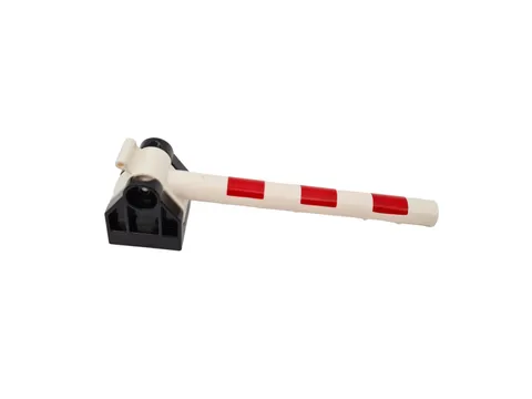 Lego® Duplo TRAIN Crossing Gate Crossbar with Red Stripes Pattern NEW MOD
