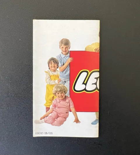 LEGO Legoland Mini Catalogue 1983
