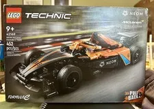 LEGO Technic 42169 NEOM McLaren Formula E Team Pull Back Car 452pcs Factory Seal