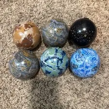 Lego Star Wars Planets Lot Tatooine Naboo Coruscant Hoth Asteroids Ball Pieces