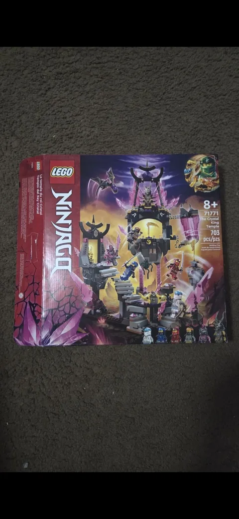 LEGO 71771 NINJAGO CRYSTALIZED THE CRYSTAL KING TEMPLE