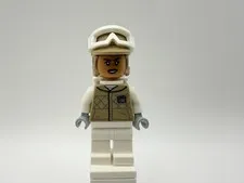 LEGO STAR WARS Part sw1185 - Hoth Rebel Trooper, Female, w/ backpack - BRAND NEW