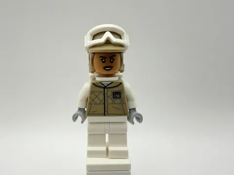 LEGO STAR WARS Part sw1185 - Hoth Rebel Trooper, Female, w/ backpack - BRAND NEW