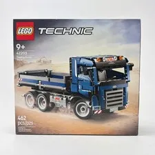 LEGO Technic Tipping Dump Truck 42203 Blue Construction Vehicle 462 Pcs NEW
