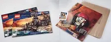 Lego 4194 Whitecap Bay Pirates of the Caribbean Instructions, Poster, & Card