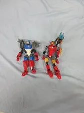 LEGO Marvel Super Heroes Avengers Cap America Iron Man Buildable Figs No Shield