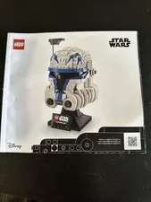 LEGO Star Wars 75349 Helmet Collection Captain Rex Helmet Instruction Bookl