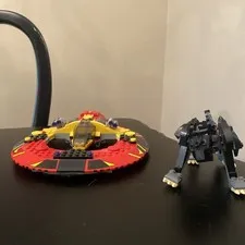 Lego Marvel Thor Ragnarok  76084 The Ultimate Battle For Asgard Ship & Wolf Only