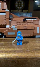 LEGO NINJAGO Jay DX Dragon Extreme Suit Minifigure njo0016 Rare with Spinner.