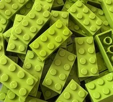 100% Authentic Lego Basic Bricks 2x4 Building Blocks 45 Pieces #3001