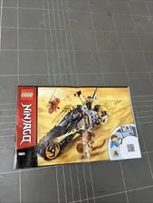 VINTAGE TOY LEGO MANUAL INSTRUCTIONS BOOKLET ART NINJAGO 70672