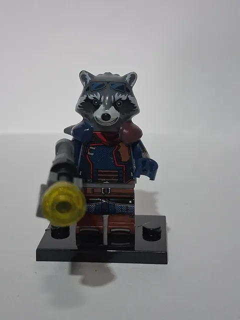 Rocket Raccoon Guardians of The Galaxy Custom Vol 2 Lego Cinematic Universe 