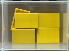 LEGO Parts - Yellow Tile 2 x 3 - No 26603 - QTY 5