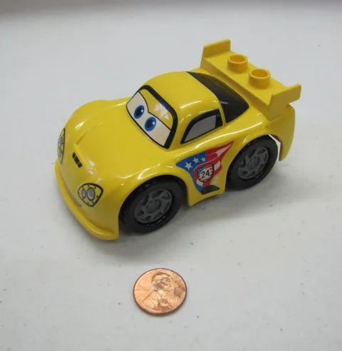 Lego Duplo Pixar Cars JEFF GORVETTE CORVETTE SPORTS CAR Vehicle Movie #1