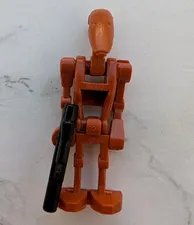 LEGO® Minifigure sw0467 - Battle Droid (Dark Orange), Star Wars