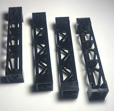 Rare LEGO X4 Lattice Tower 2x2x10 with Cross Pillar Bridge City Creator