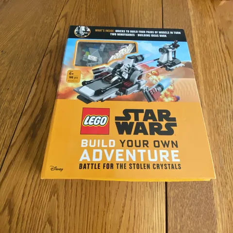 Lego Star Wars: Build Your Own Adventure Battle for Stolen Crystals NEW SEALED