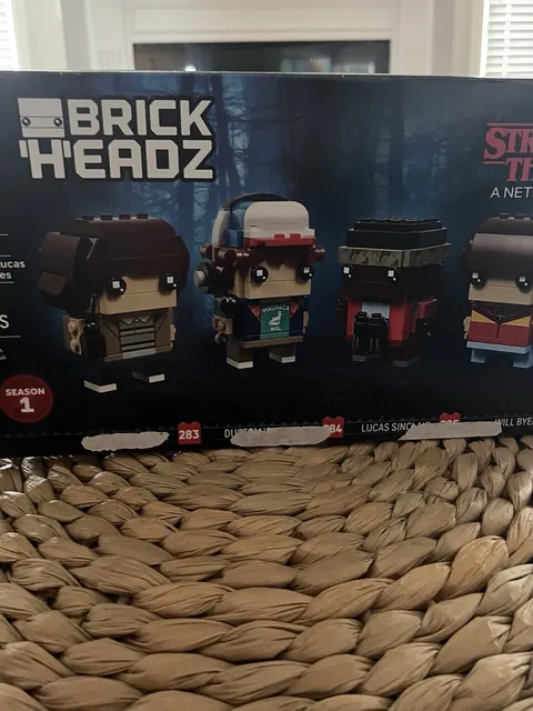 LEGO 40801 BrickHeadz Stranger Things Mike Dustin Lucas Will Figures