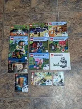 Lego Instructions Bulk Lot Minecraft Ninjago Harry Potter Creator 5.5 lbs 