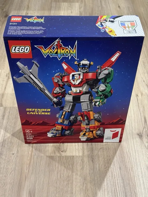 Lego Ideas Voltron 21311 MISB Transforming Robot Figure playset LionBot