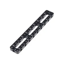 1x LEGO Technic Liftarm Modified 3x19 Black Frame Thick Brick 6377025 67491