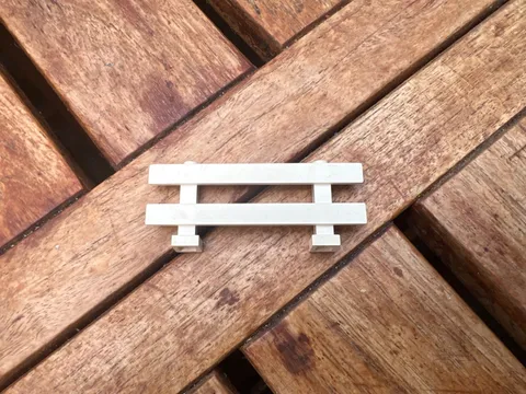 1 x LEGO White Fence 1x8x2 2/3 Ref 6079 Set 6404 6418 5861 5862 6419 41039 6319