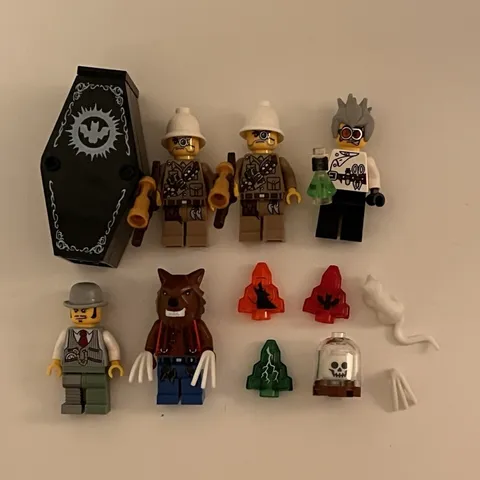LEGO Monster Fighters Minifigure Lot of 5 with Moonstones