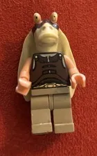 LEGO Star Wars Jar Jar Binks Minifigure Plastic Figure 1 Piece