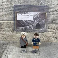 Lego Star Wars Rogue One Jyn Erso figure w/ Poncho 75155 SW0791 & Andor sw0790