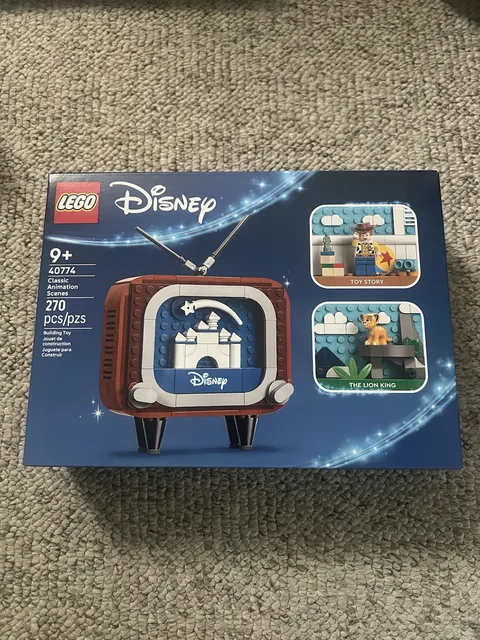 LEGO Disney Classic Animation Scenes 40774 TV Set GWP Promo New - FREE SHIPPING