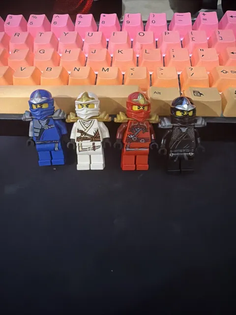 LEGO Ninjago Kai Jay Zane Cole ZX Suits
