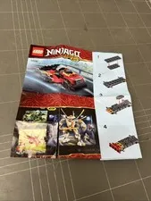 VINTAGE TOY LEGO MANUAL INSTRUCTIONS BOOKLET ART NINJAGO LEGACY 30536