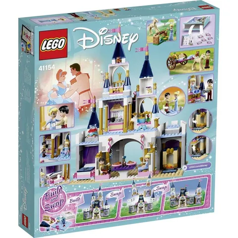 Lego Disney Princess Cinderella'S Castle 41154 Building Blocks Toy For Girls_