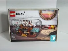 Lego Ideas 92177 Ship In A Bottle Brand New Factory Sealed Set Retired!