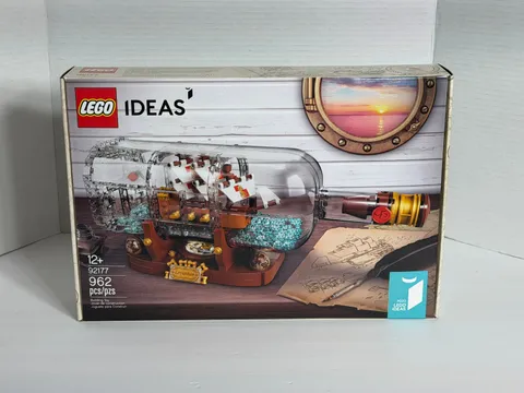Lego Ideas 92177 Ship In A Bottle Brand New Factory Sealed Set Retired!