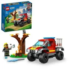 LEGO City Off-Road Fire Engine 60393 Toy Block Present Vehicle Firefighting Fire