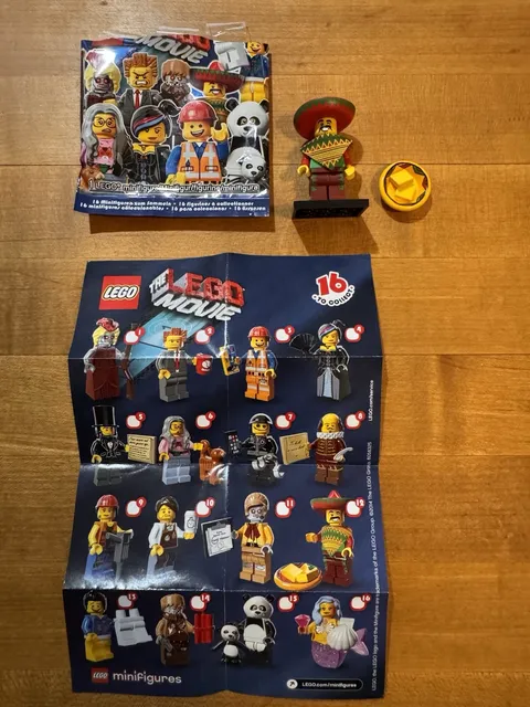 LEGO Taco Tuesday Guy Minifigure Collectible Movie Series 71004